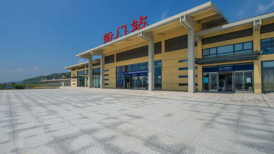 汕尾铁路枢纽二主一辅中的一辅鲘门站