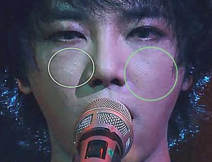 华晨宇录节目被淋到脱妆,"素颜照"被疯传,原来他也离不开美颜