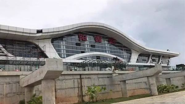 广东省阳西县主要的铁路车站——阳西站