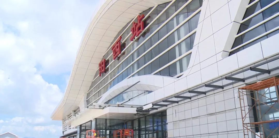 广东省阳西县主要的铁路车站——阳西站