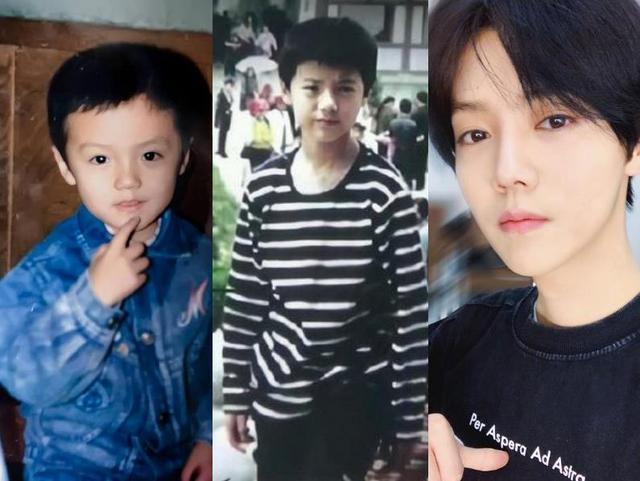 明星高清童年照:杨洋可爱,王俊凯帅气,鹿晗从小就会凹造型!