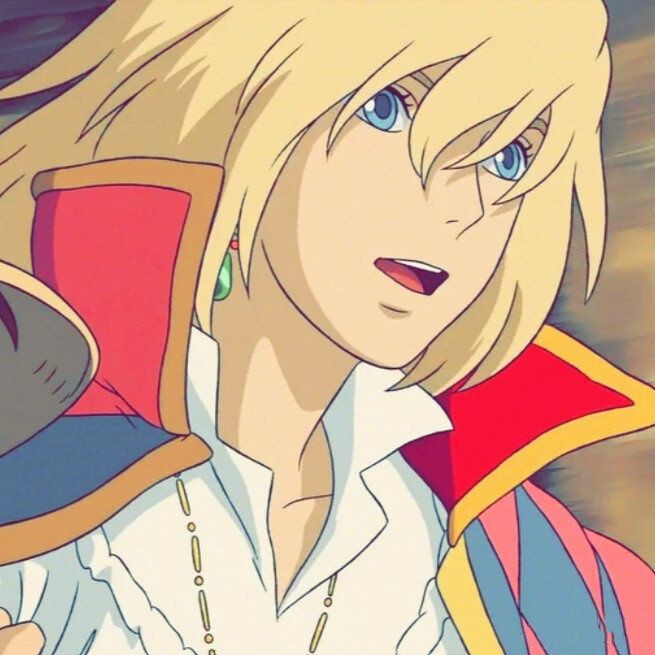 第二名 《哈尔的移动城堡》:哈尔这柔顺的黑发和纤细修长的手指,我