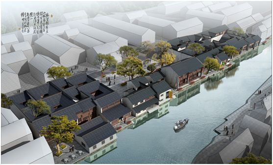 泗泾古镇"丁蒋陆"三宅修缮正式复工,又添新景!