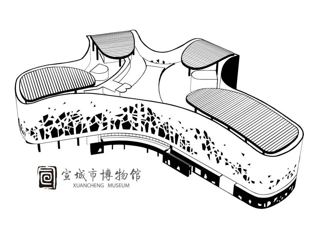 宣城博物馆平面图图片