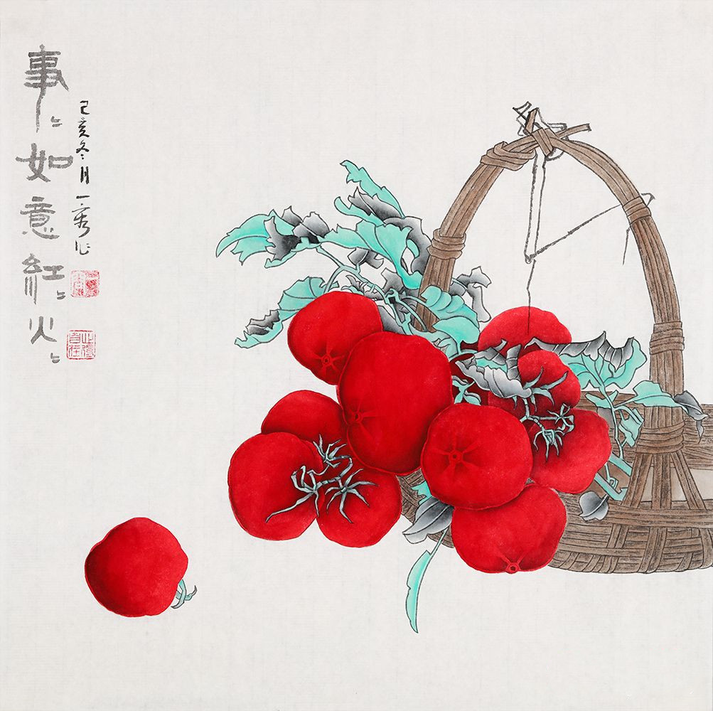 餐厅挂画有技巧 国画花鸟画装饰完美餐厅