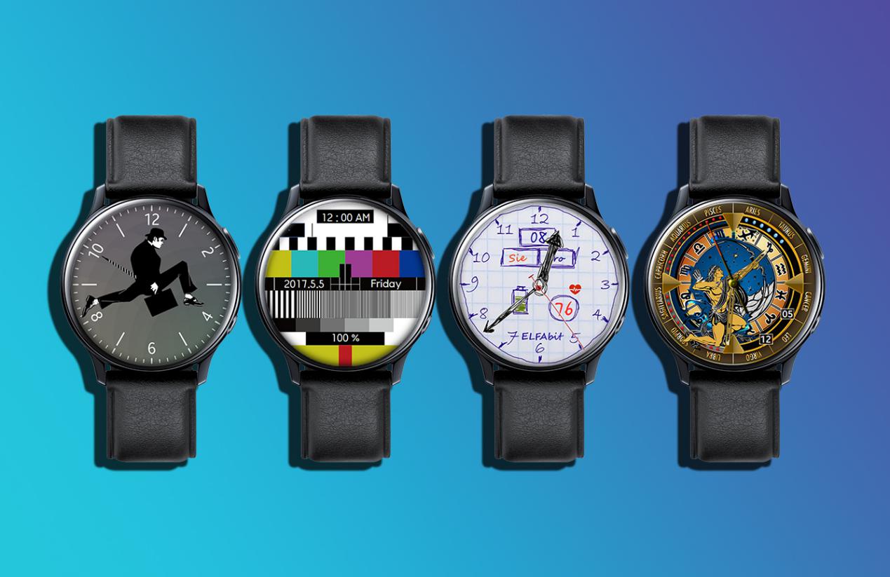 因此除了官方推出的界面之外,在galaxy wearable上还有很多令人眼前一