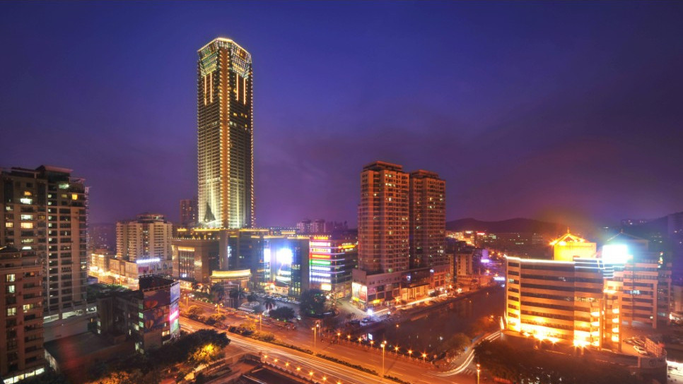 沿海高速铁路在东莞境内设置的唯一站点虎门南站