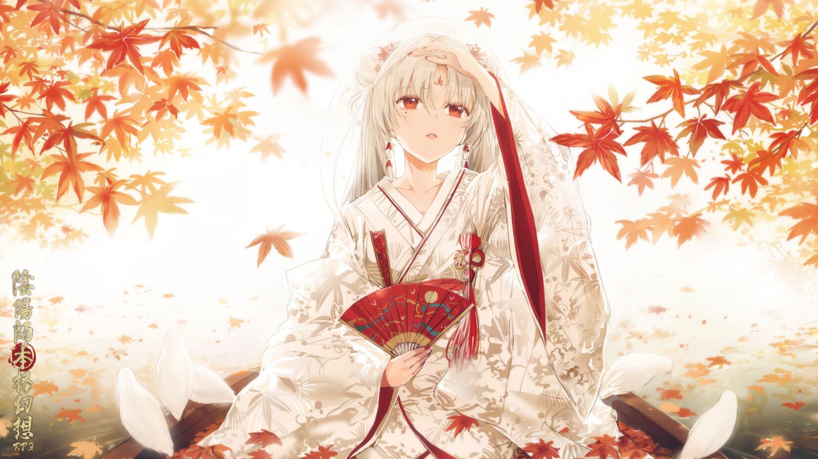 百闻牌不知火卡面放出,阴阳师玩家都馋了,阿离颜值巅峰!