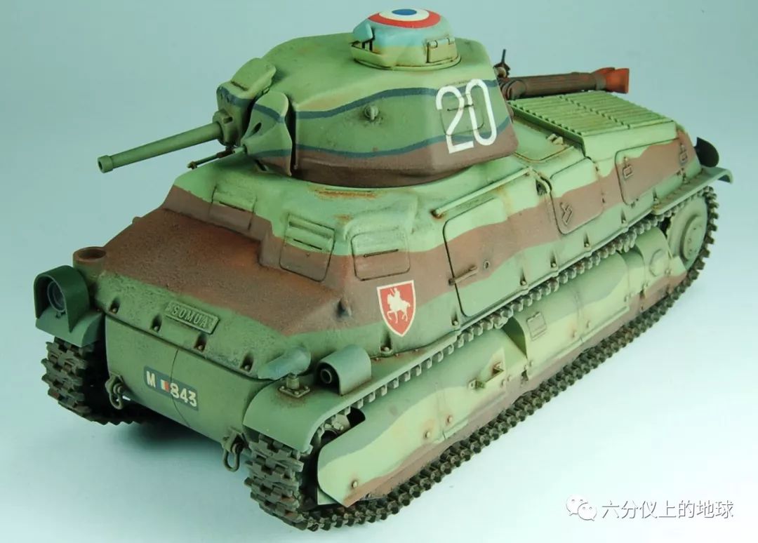 二战兵器全集法国索玛s35中型坦克