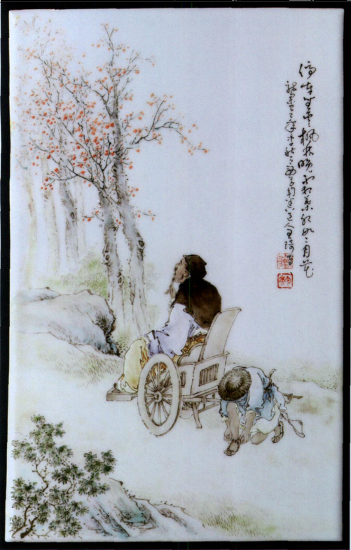 填色是各有分工的(民国时期优秀的填色师有余灶昌,祥庚氏,汪少平等)