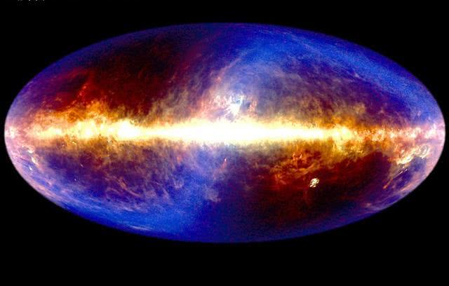 宇宙中最大天体结构,直径达100亿光年,银河系在它面前不如尘埃