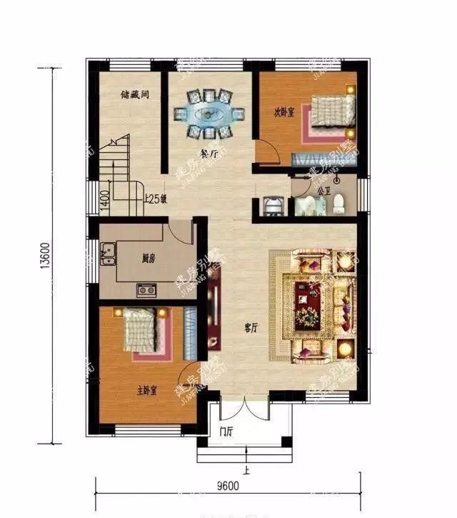 宽910米间的两层自建房第一栋带堂屋主体造价23万