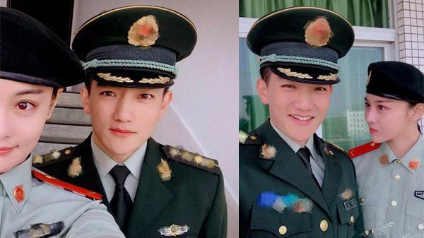 张馨予晒美食发型成亮点空气刘海超美网友何教官剪的吗