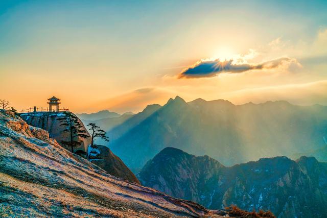 中国十大名山峰图片