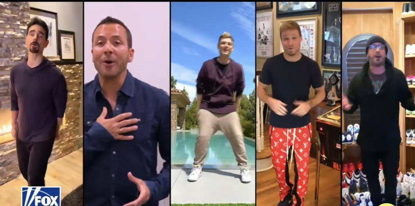 后街男孩近况曝光!5人久违同框,经典曲目的云合唱引粉丝泪目