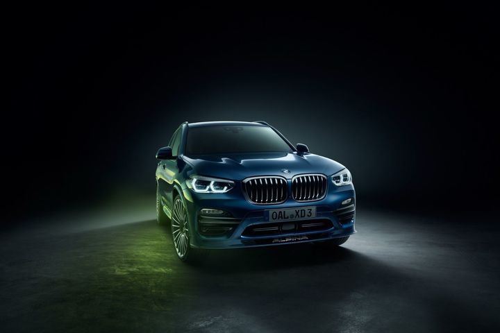 改装版Alpina XD3 四涡轮增压的宝马X3 xDrive30d