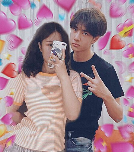 有种狠人叫追星族p图,蔡徐坤小场面,看到千玺:拿热水滋醒你!