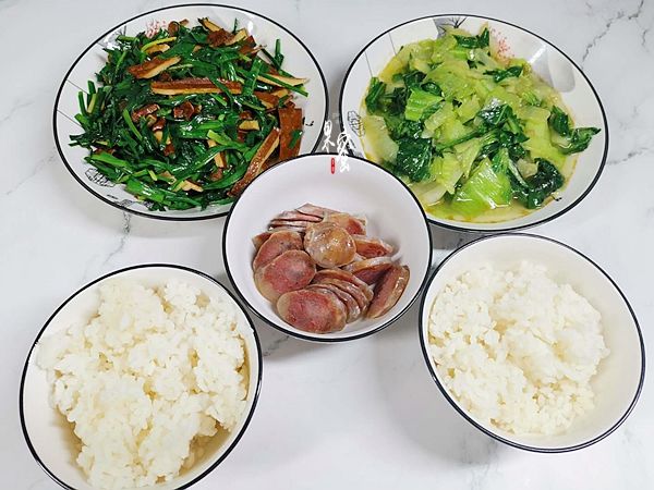 两个人七天午餐,简单快捷的下饭菜,家常做法吃不腻天天光盘