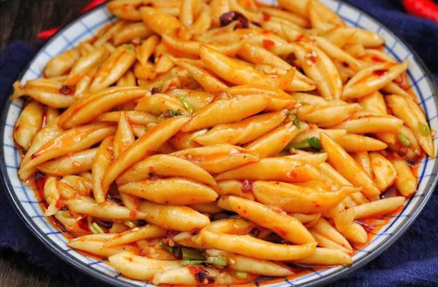 超过瘾的酸辣剪刀面,吃一次就爱上