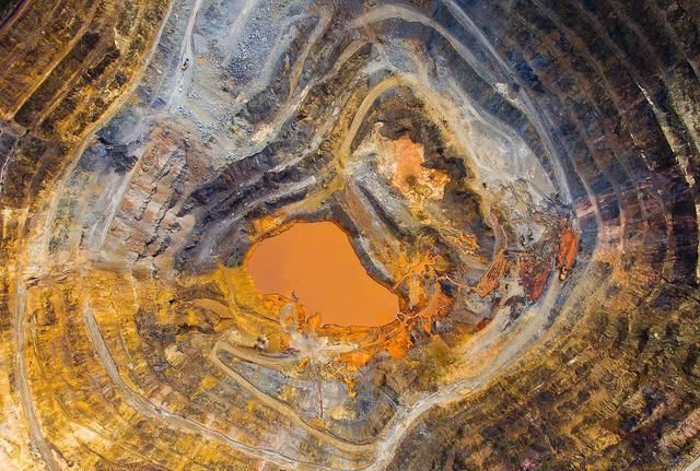 钢都鞍山大孤山铁矿亚洲最深露天铁矿