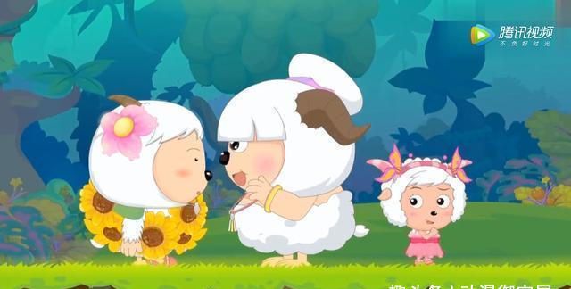 暖羊羊唯一一次认真打扮颜值碾压美羊羊美到让人心动