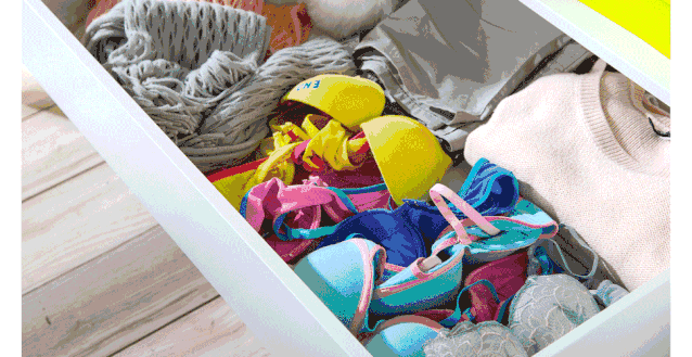 动图演示各种收纳,好看明了12.