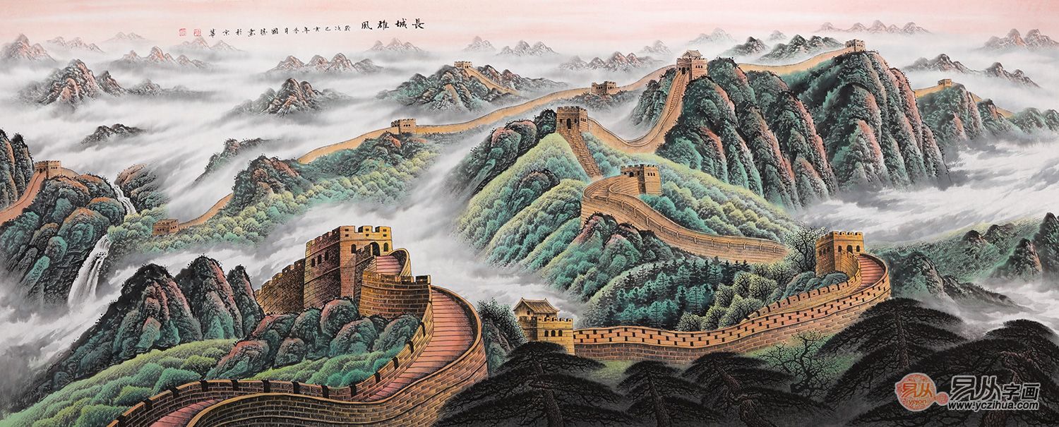 成功人士必选的3款办公室山水画,了解一下