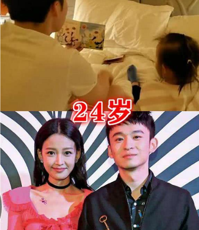年纪不大,就已当爸",任嘉伦28岁,董子健24岁,而他刚满18岁