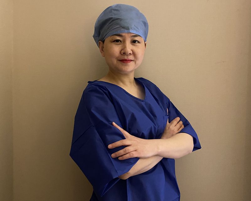 山东泰安援鄂医疗队员苏晓燕这个娇小的大白让人很暖很安心