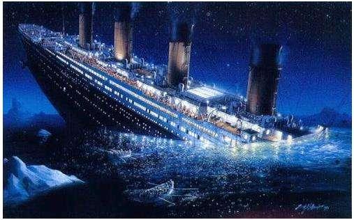 泰坦尼克号撞冰山后遇难者为何宁愿落水也不爬到冰山上避难