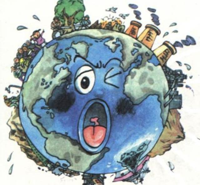 人类都被卫星图骗了, 地球在太空的模样, 如同大型"垃圾场"