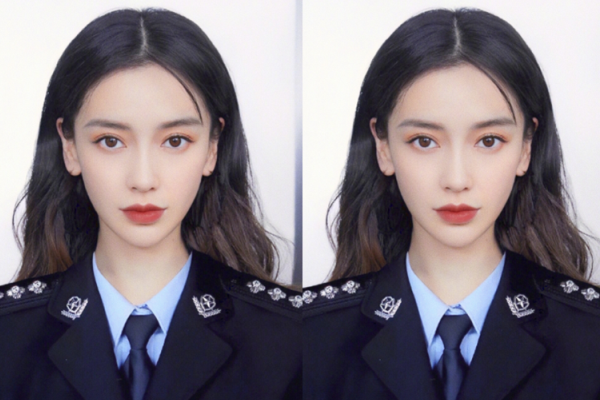 baby军装证件照曝光,女生帅起来就没男生啥事了