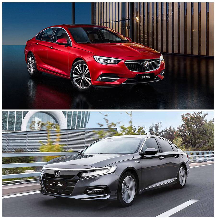 5t中级轿车?别克君威20t对比本田雅阁260turbo