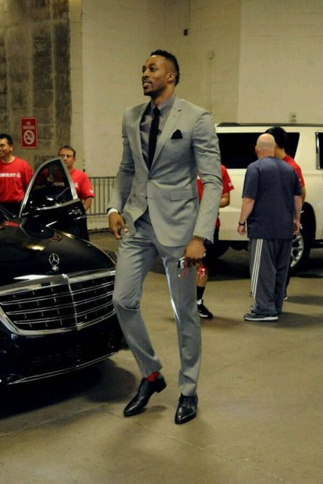 nba球星穿西装都什么样安东尼尽显社会范唯独一人像精神小伙