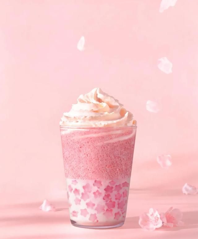 这家樱花拿铁也太太太太粉了吧