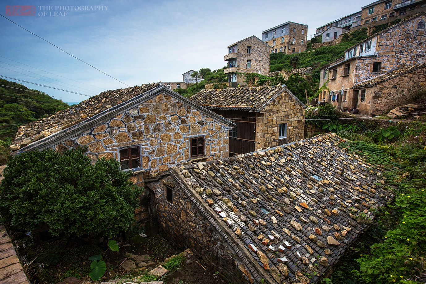 中国最美石屋村,渔民为防台风和海盗用石块建造