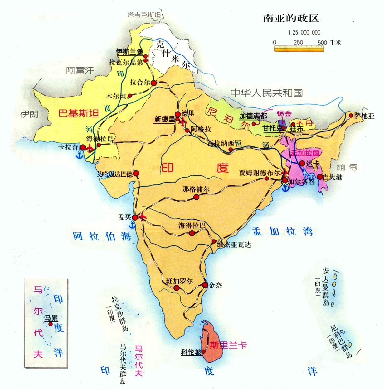 人口却比我国还多4亿,未来仍将快速增长|南亚|人口|面积_新浪新闻
