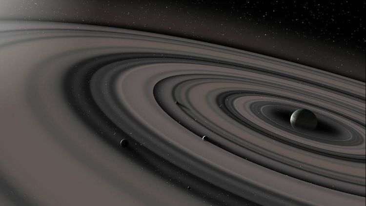 地球要是有行星环，会是什么样子？会对地球有影响吗？|地球|行星环|行星_新浪新闻