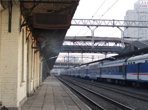 天津市历史悠久的火车老站天津北站