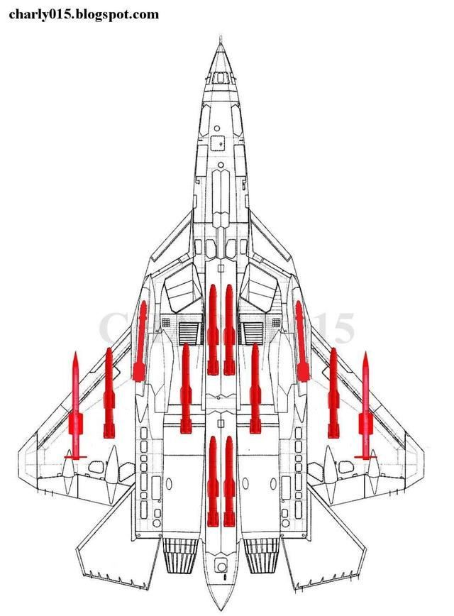 俄罗斯苏57导弹发射画面首曝光,机身神秘鼓包作用破解