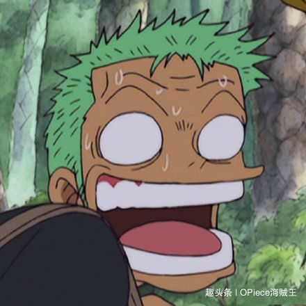 索隆10大经典中二表情,海贼王又少了一个严肃的男人