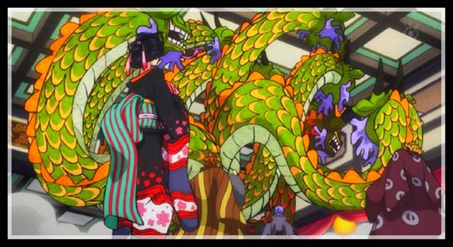 海贼王927集:幻兽种八岐大蛇的样子很猛,他要咬死光月日和