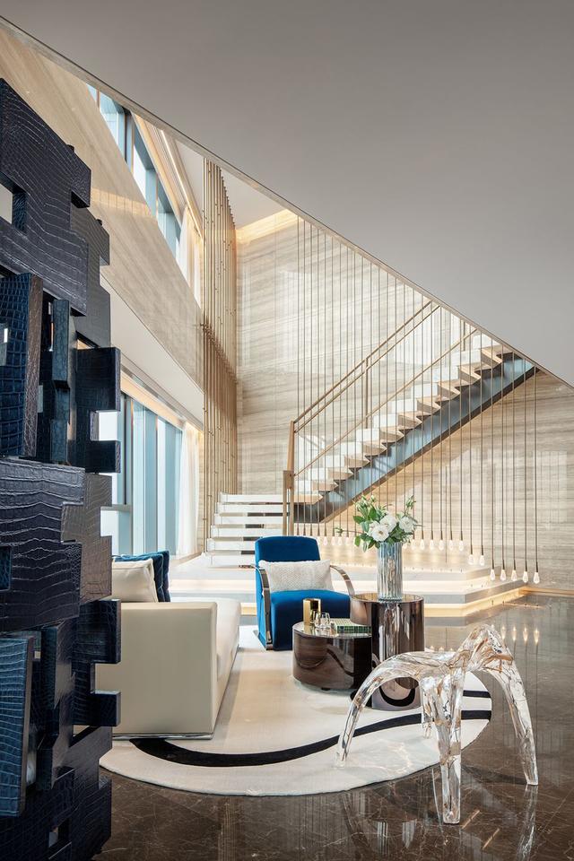 550㎡空中别墅北京三里屯顶奢豪宅设计