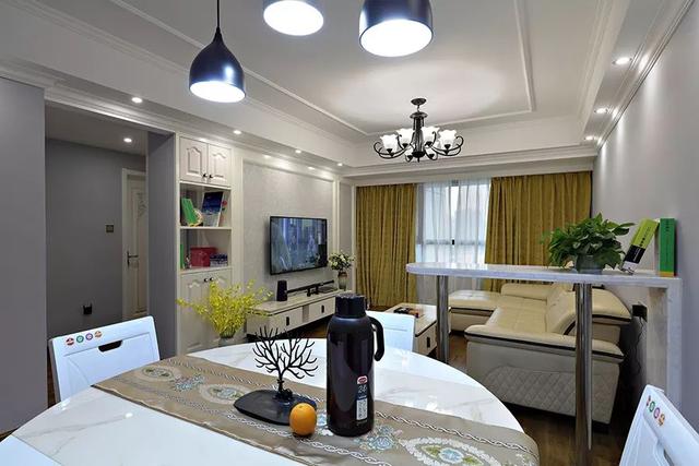 118平的美式风三房,想让家更有质感,就这样装吧!