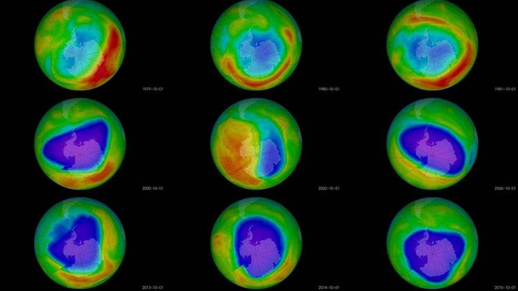 北极臭氧层出现空洞面积堪比澳洲大陆