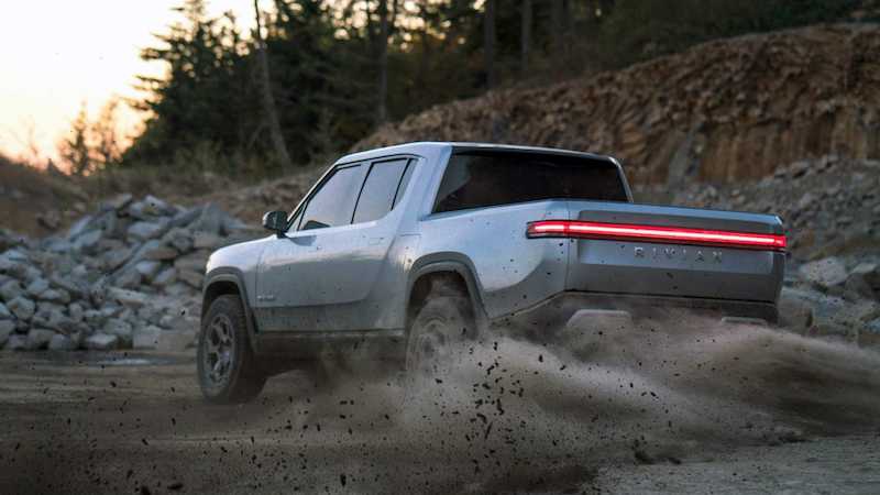 电动皮卡兴起？Rivian R1T电动皮卡解析