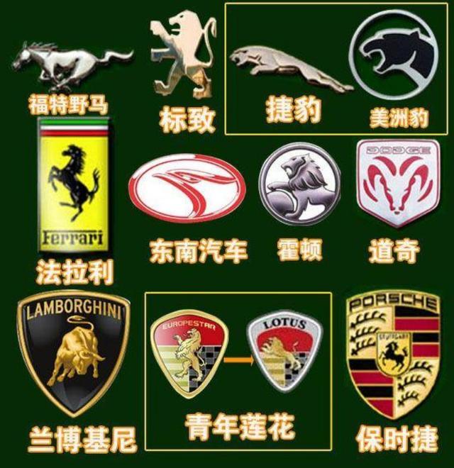 这6大动物车标都很贵惹不起还是绕道走