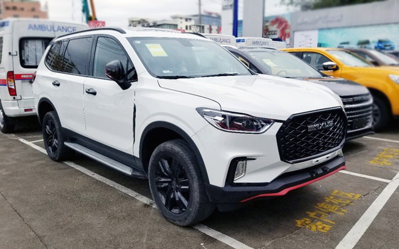 大通d90pro实车到店搭载国六双涡轮增压柴油发动机