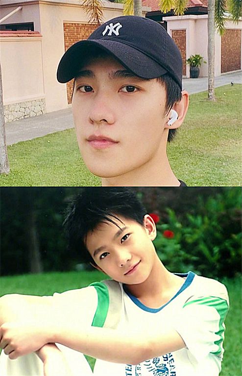 有种复制叫长大后成了你,杨洋从小帅气,看到李荣浩:怀疑性别