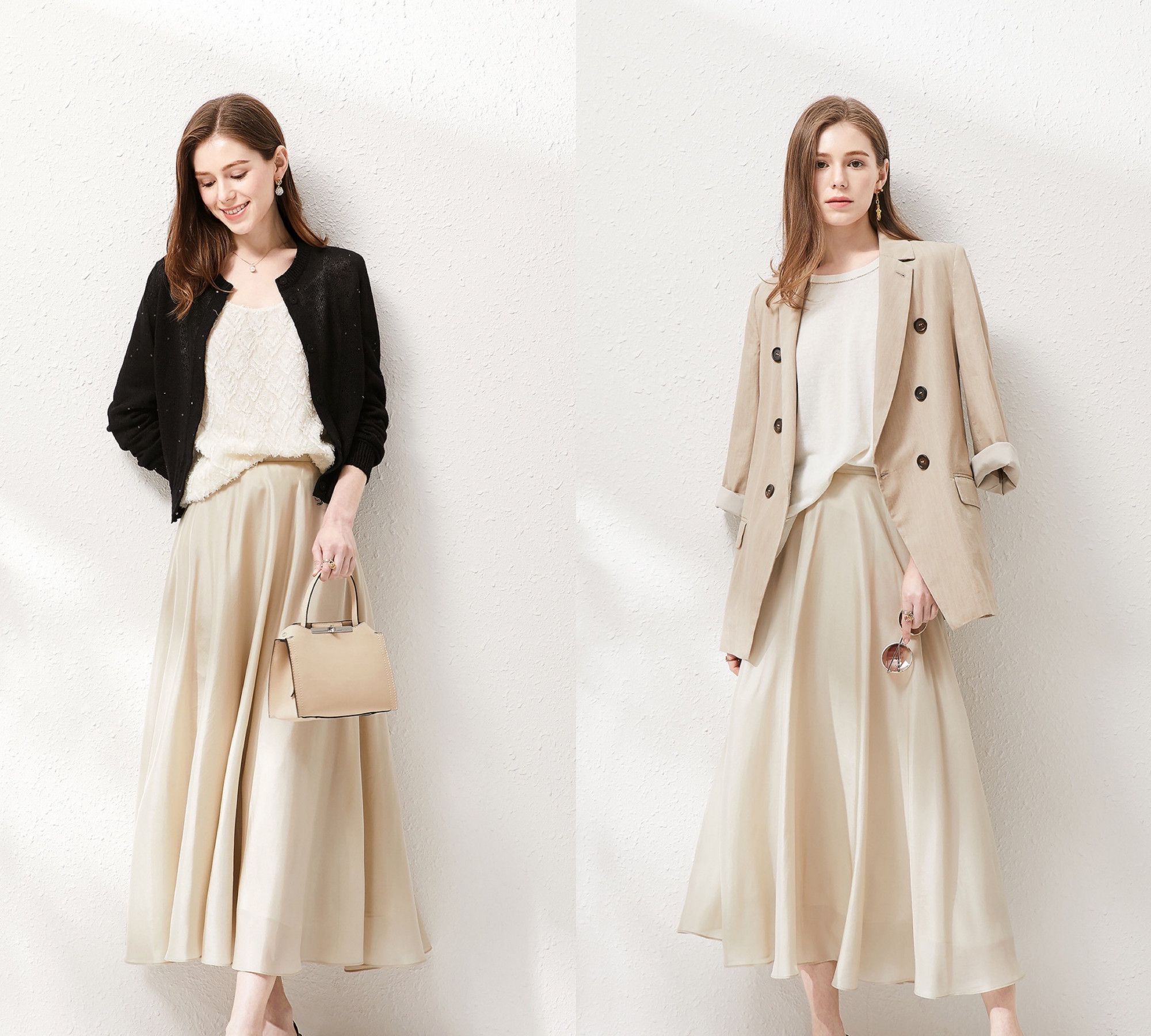 越简单越高级,知性优雅的轻熟风穿搭,素净雅致适合多种场合